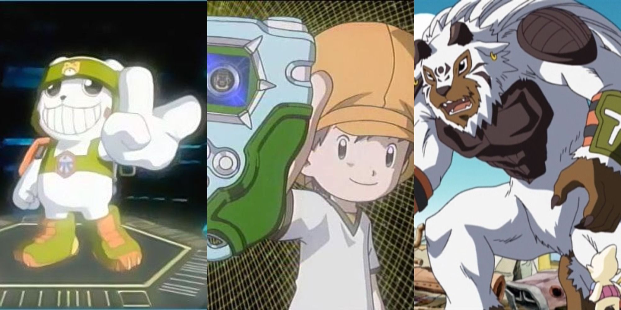 Digimon Frontier - Tommy, Kumamon and Korikakumon