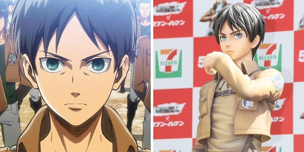 Image features Eren Jeager from Attack on Titan