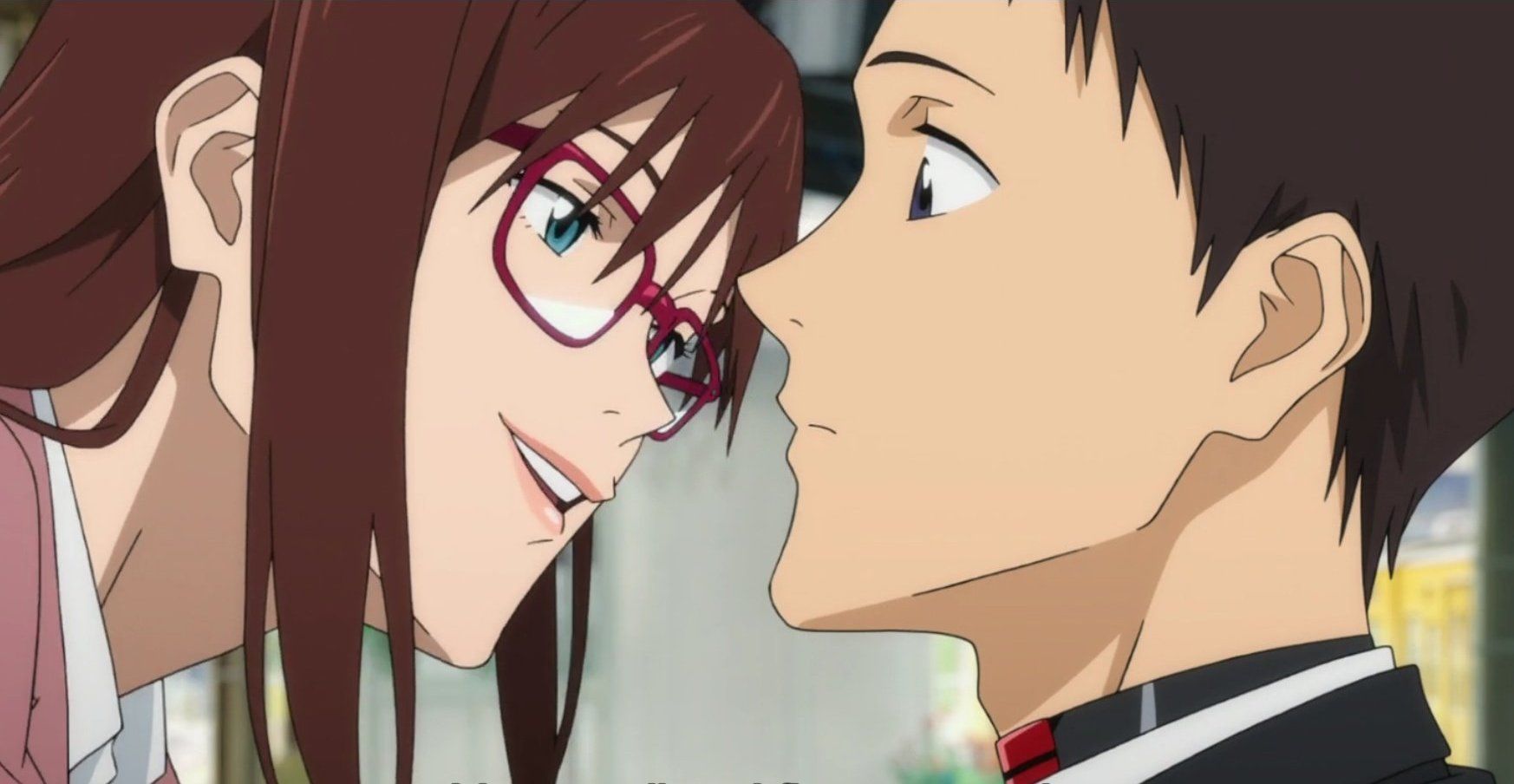 Evangelion 3.0+1.01 adult Shinji and Mari