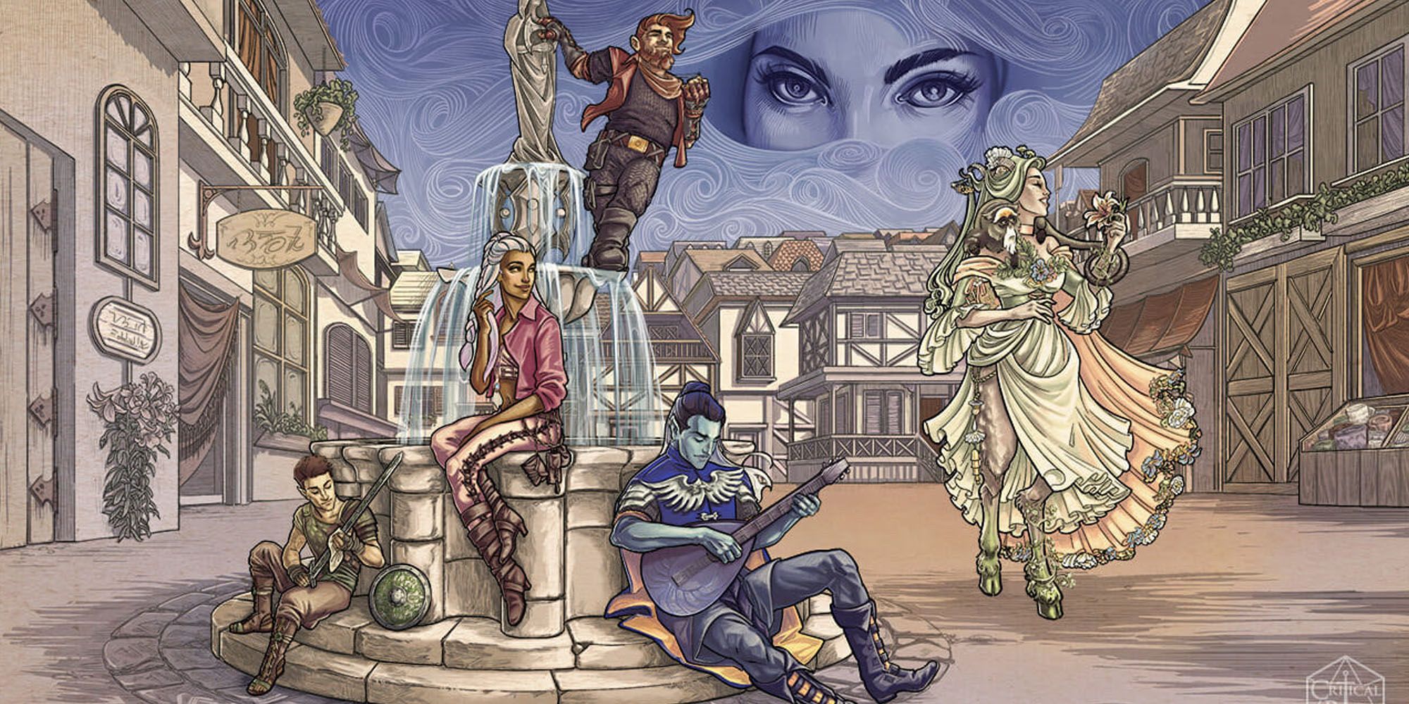 Critical Role's Exandria Unlimited official art