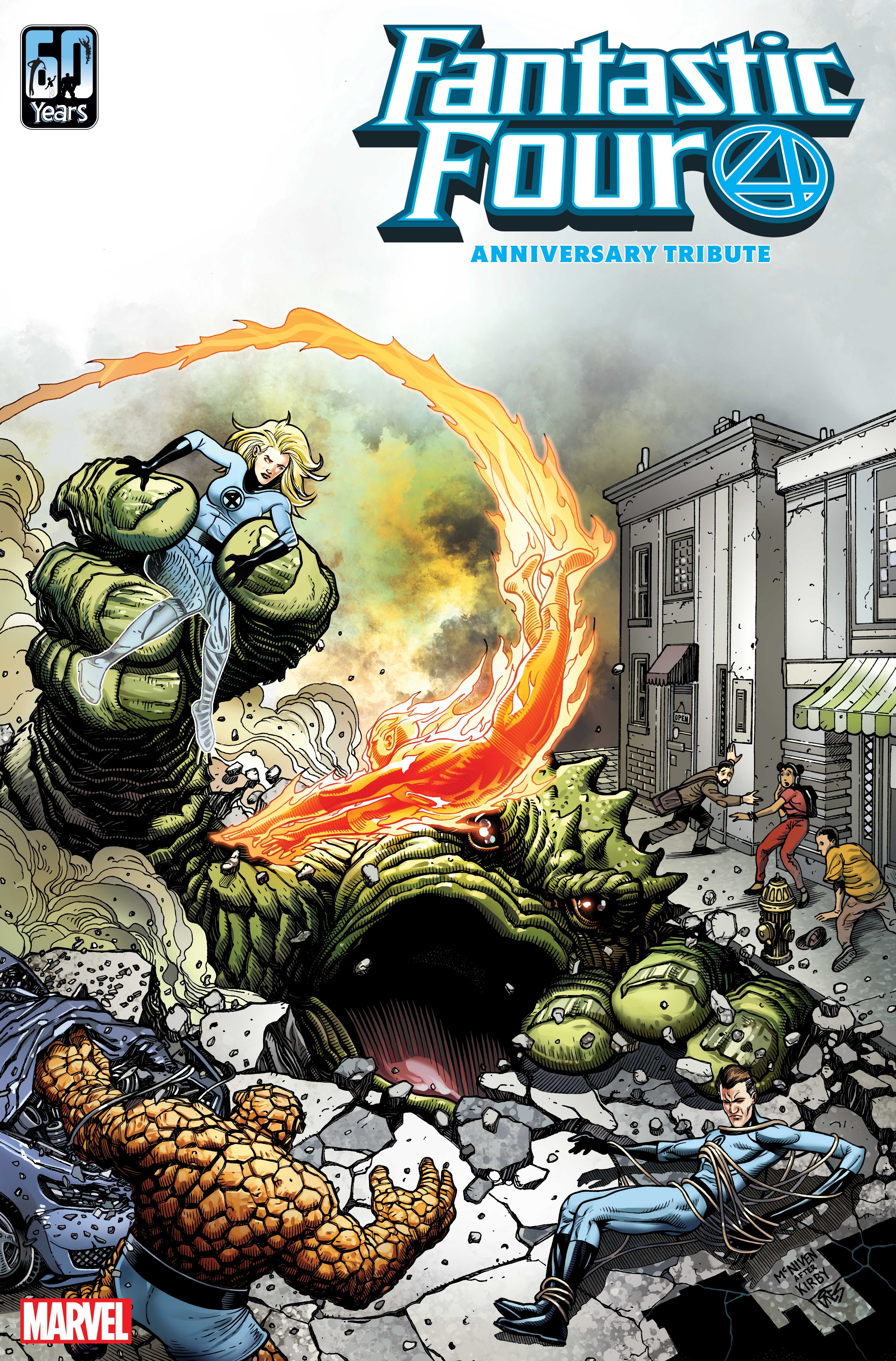 Fantastic Four 60th Anniversary cover
