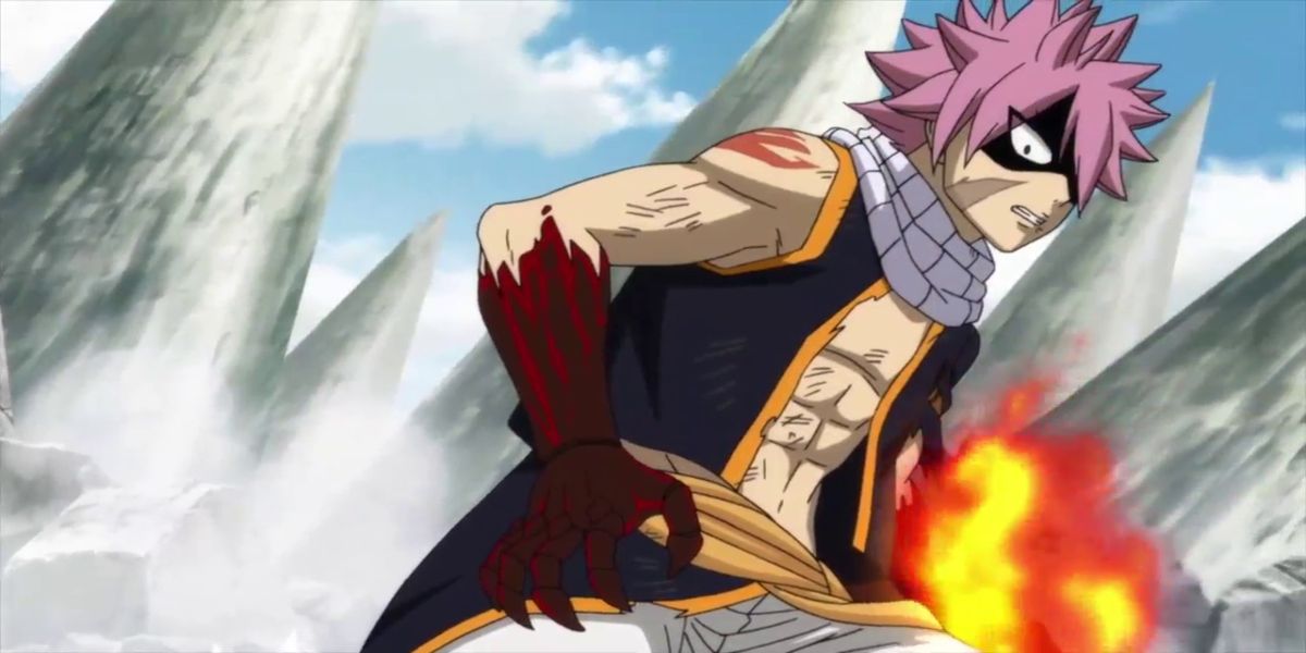 Fairy Tail_Natsu as END close up