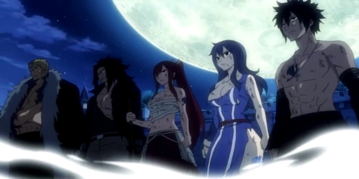 Fairy Tail's victorious team