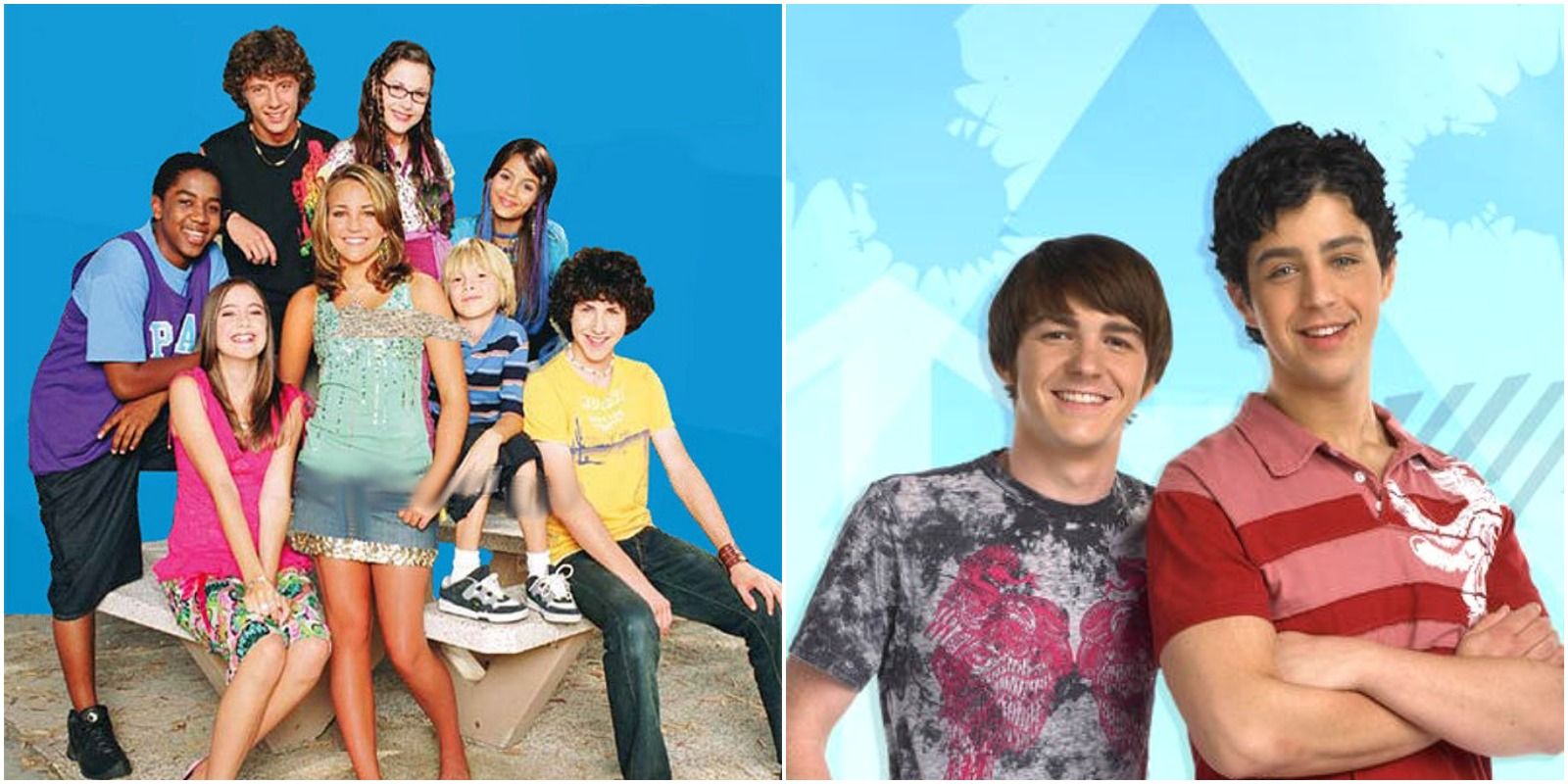 The hit Nickelodeon shows Zoey 101 and Drake & Josh