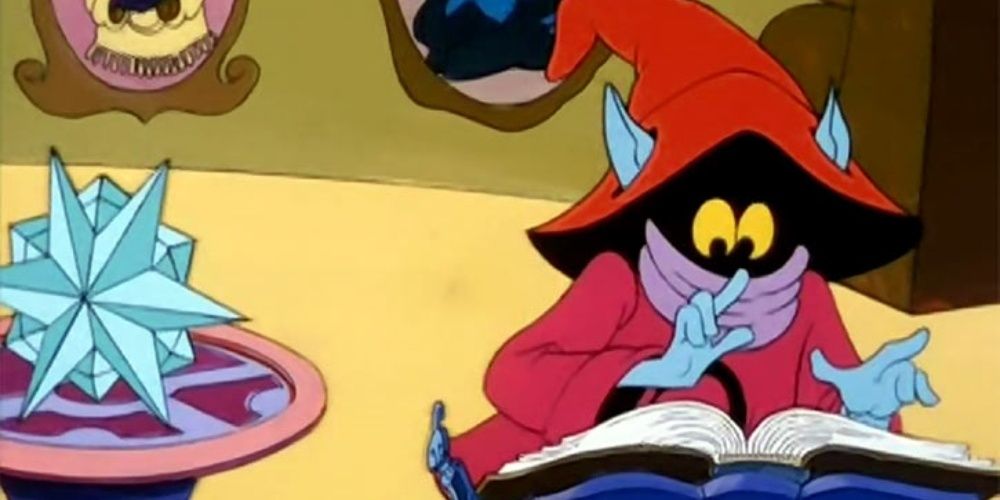 Filmation Orko in his room in the Royal Palace 