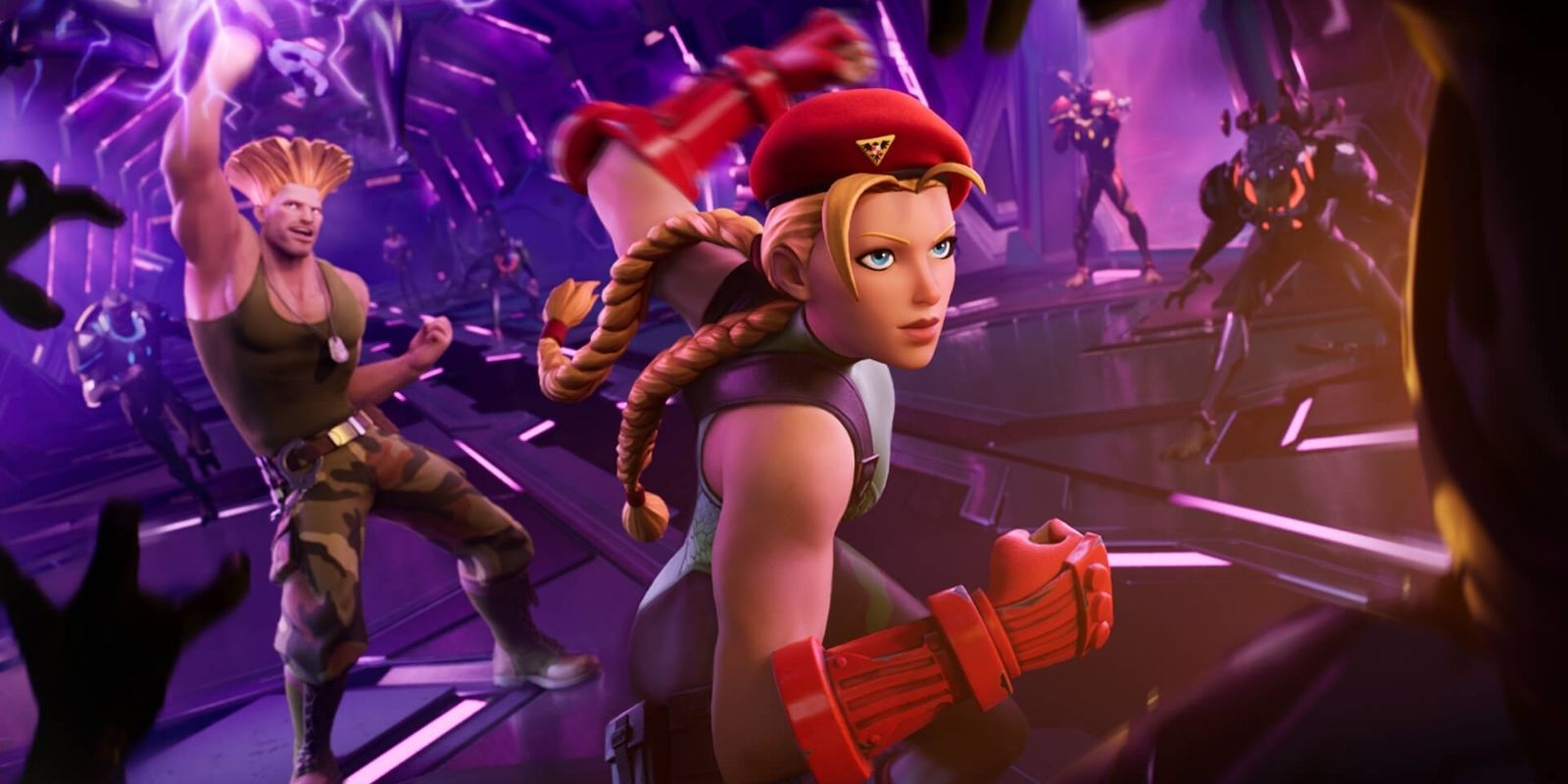 Fortnite Adds Street Fighter's Cammy and Guile