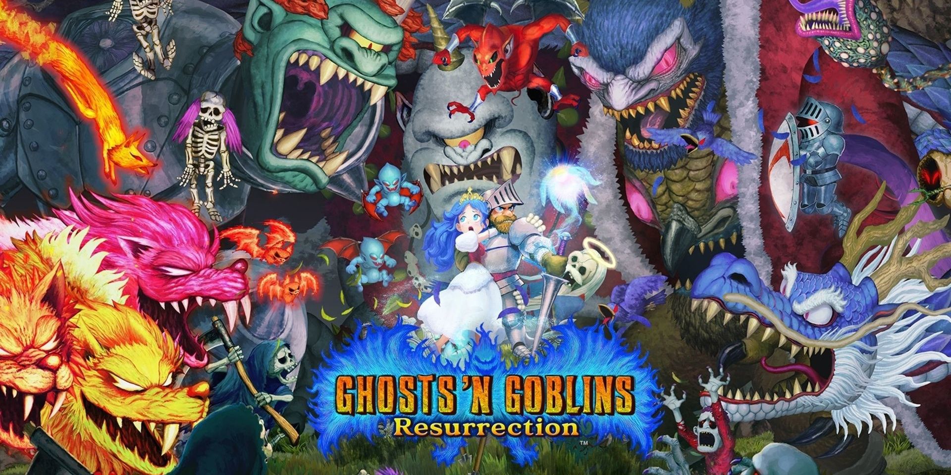 Ghosts N Goblins Resurrection Promotional Artwork