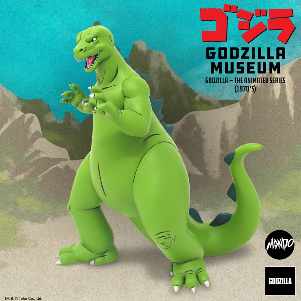 Godzilla The Animated Series Statue Stomps Into Mondo
