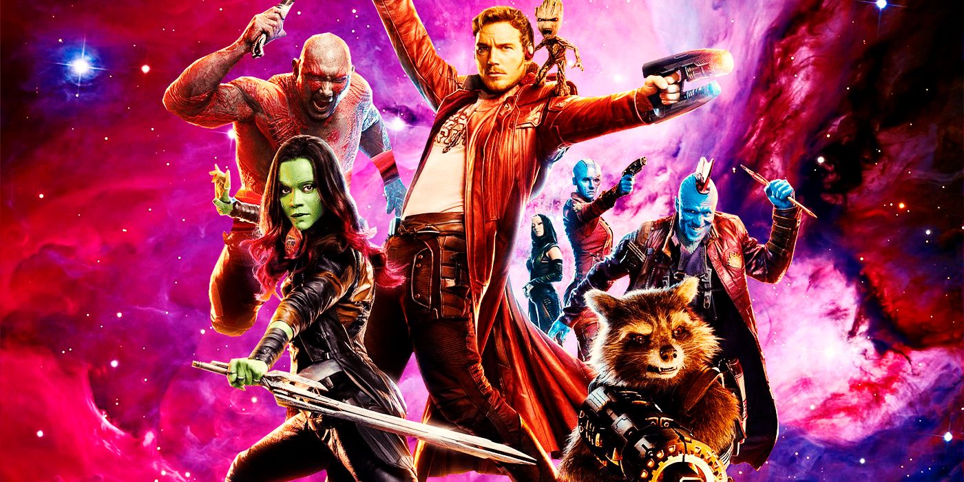 Guardians of the Galaxy group shot