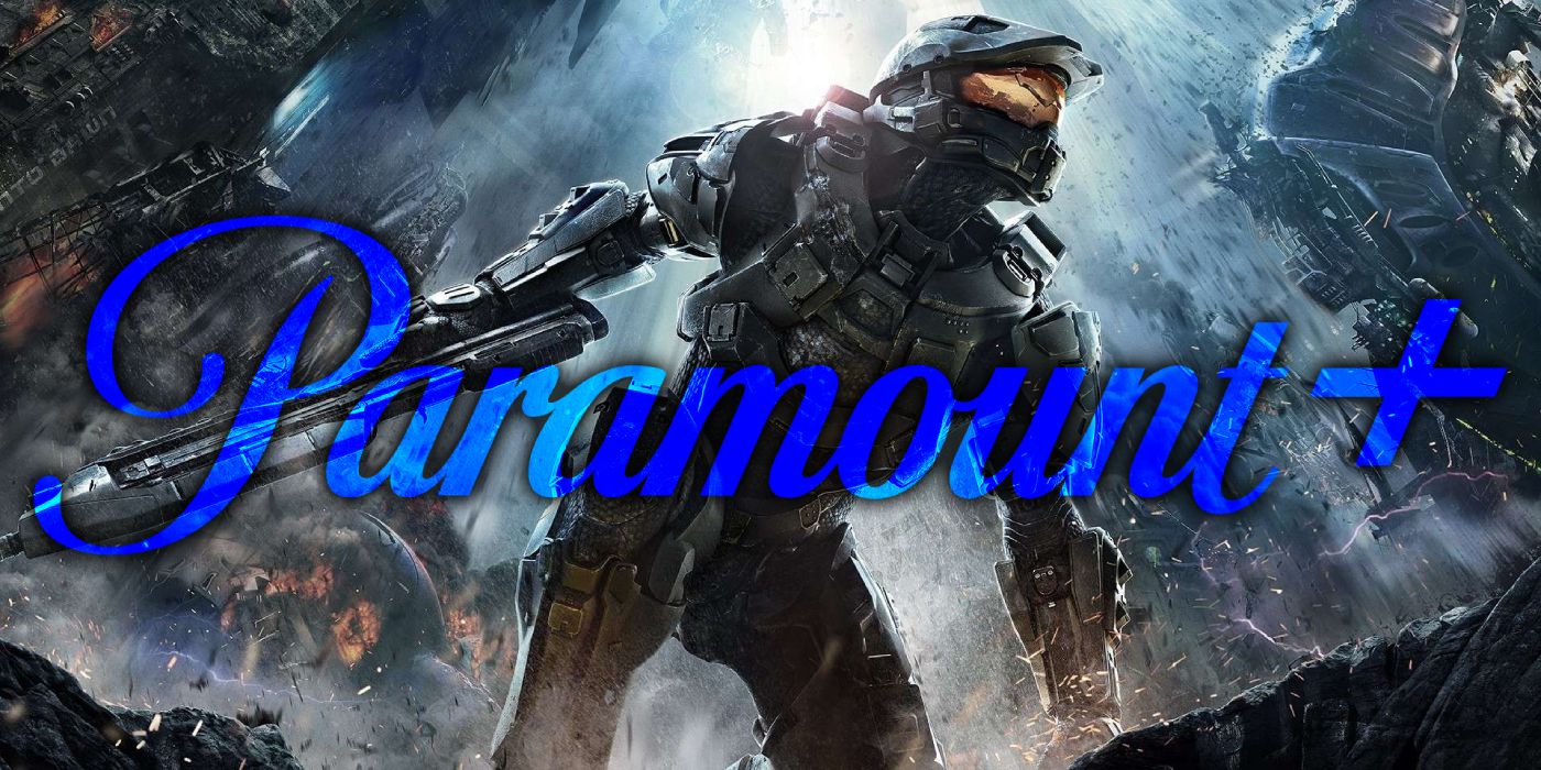 Halo with Paramount Plus logo