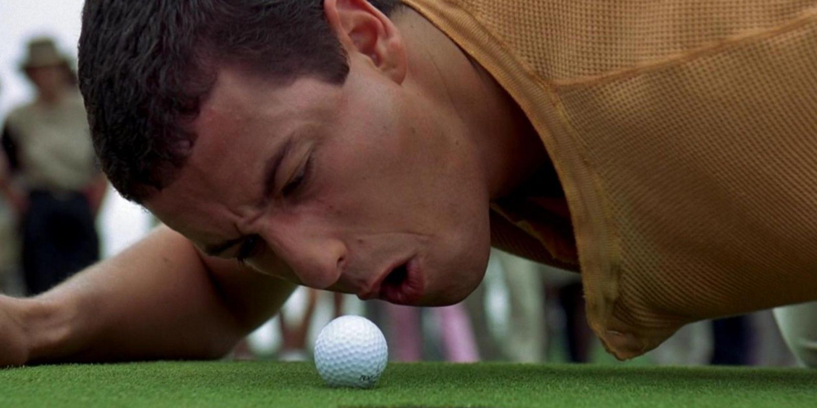 Happy Gilmore - Adam Sandler's character shouts at a golf ball