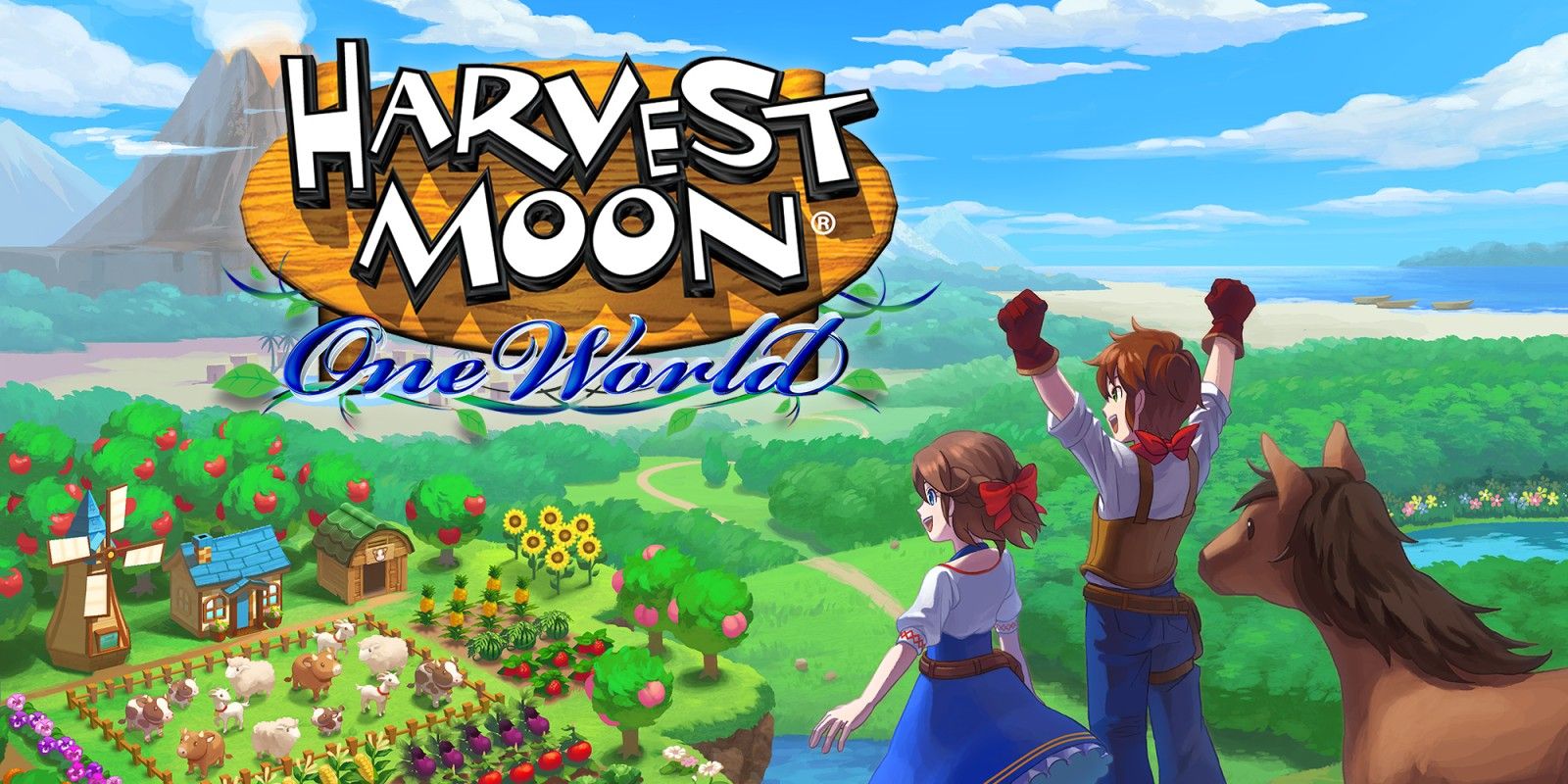 Harvest Moon One World Promotional Art