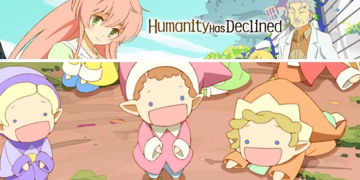 Top image features banner from Humanity Has Declined; bottom image features the fairies