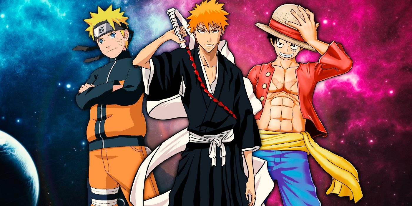 Ichigo Naruto &amp; Luffy