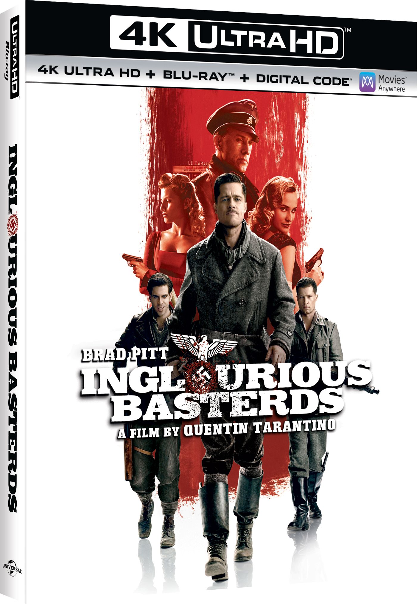 Inglourious Basterds 4K Ultra HD Cover