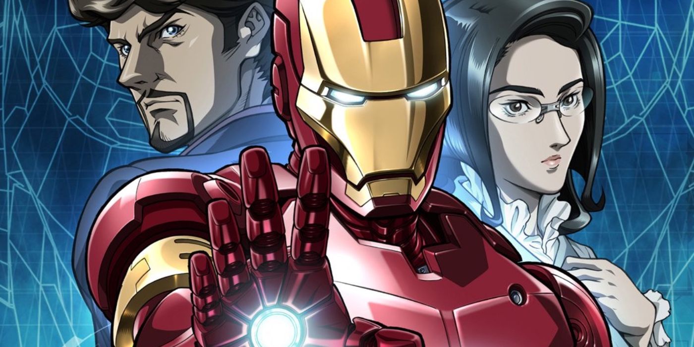 Iron Man anime from 2010's Marvel Anime anthology