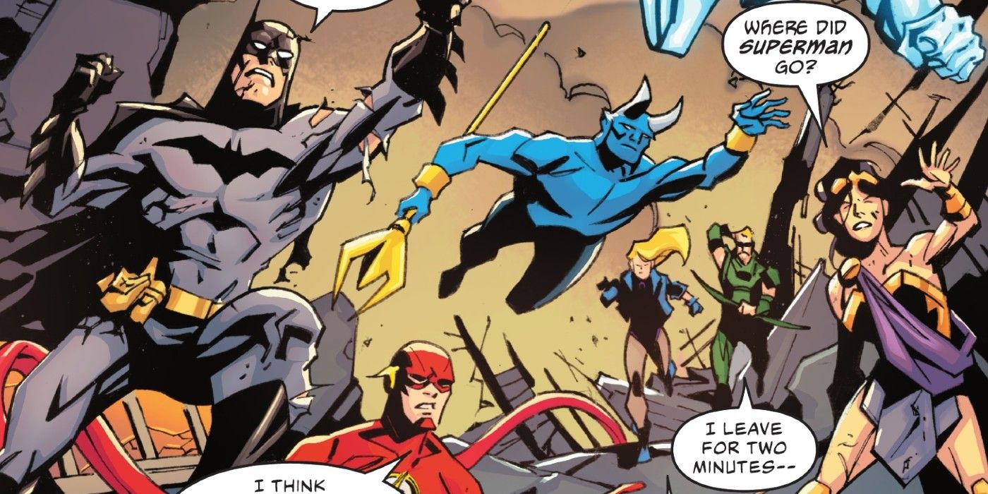Justice League 66 Blue Devil returns Batman calls in old JLA members