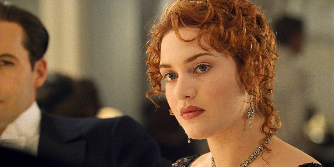 Kate Winslet dines on the Titanic