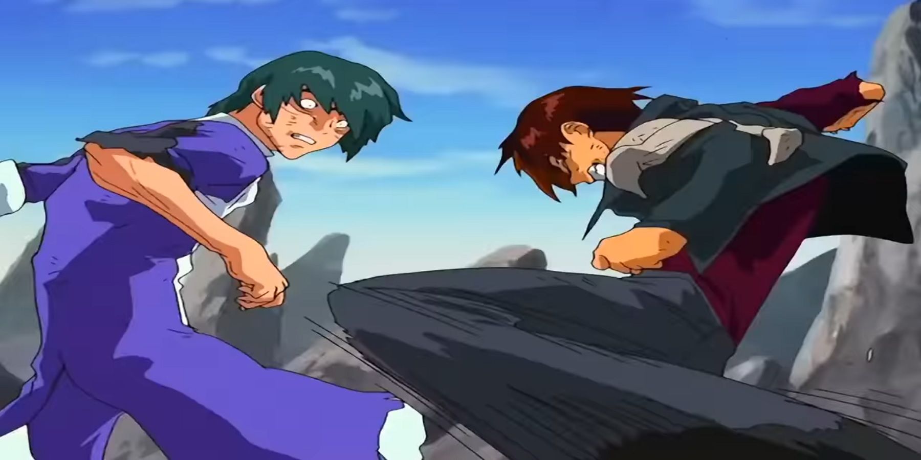 Kazuma vs Ryuho