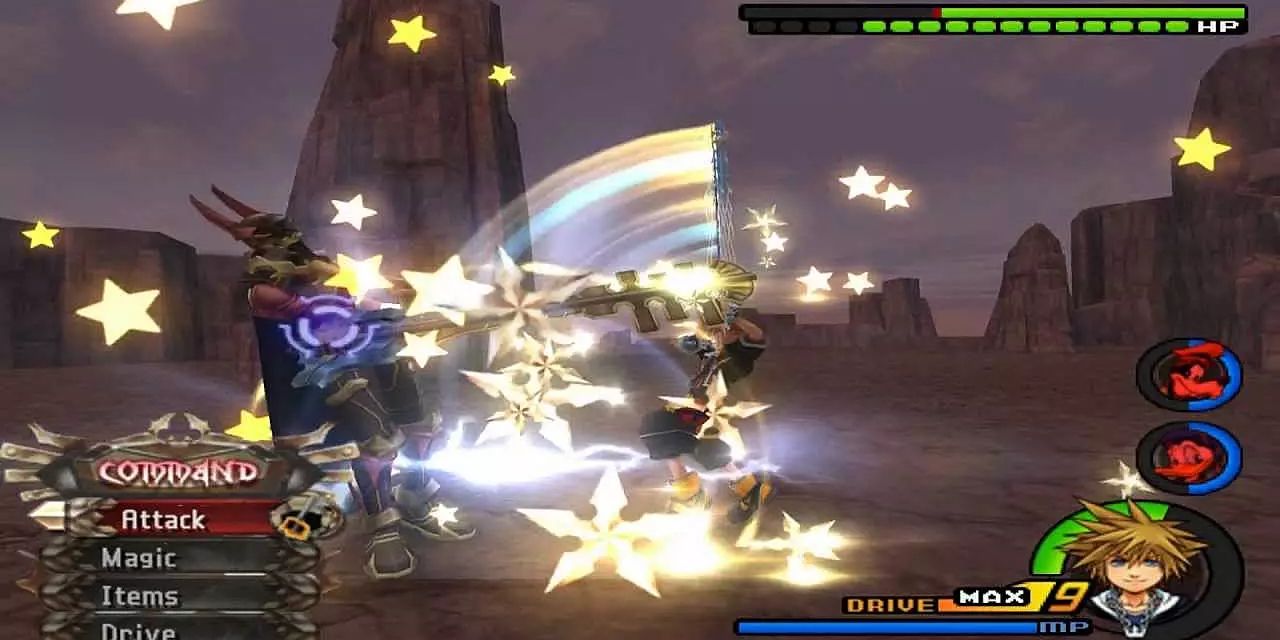 Kingdom Hearts 2 Gameplay ES Boss