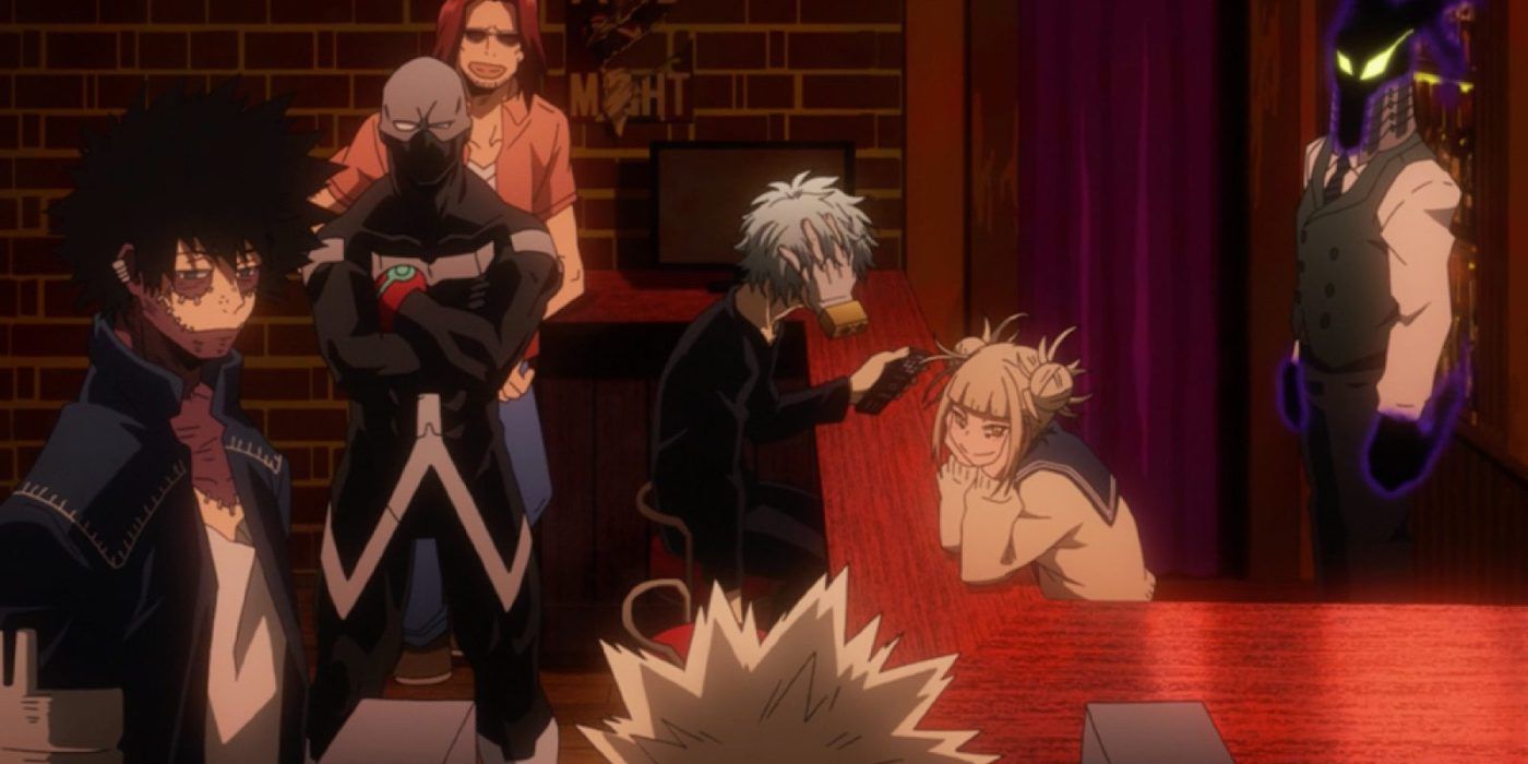 The League of Villains in My Hero Academia