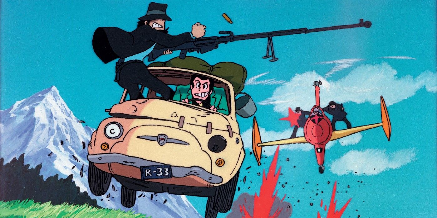 Lupin And Jigen Make A Dirty Getaway