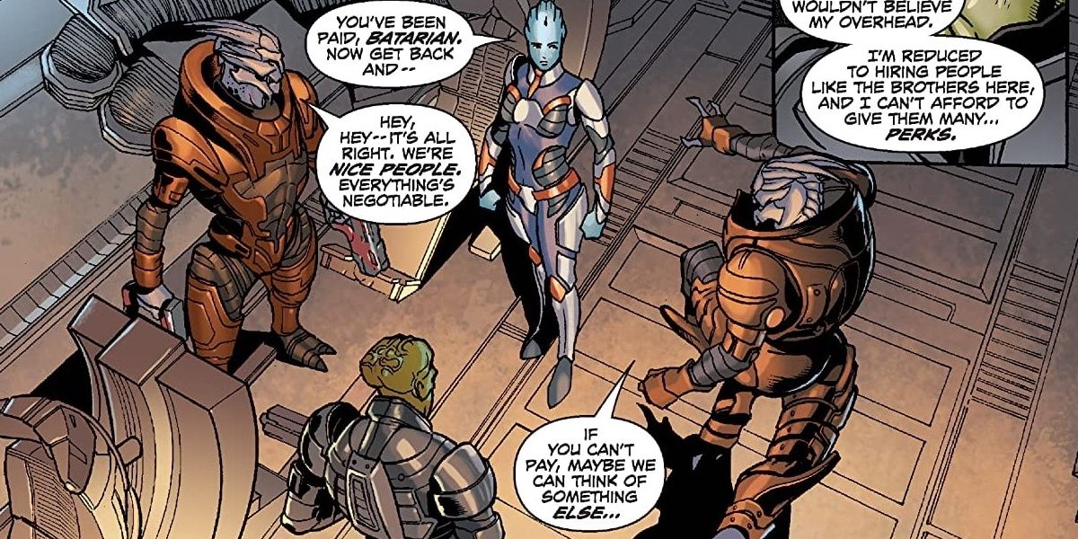 Mass Effect Redemption Liara Batarian Confrontation