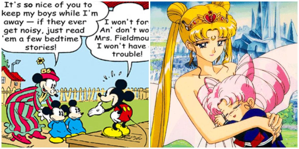Mickey Mouse Sailor Moon