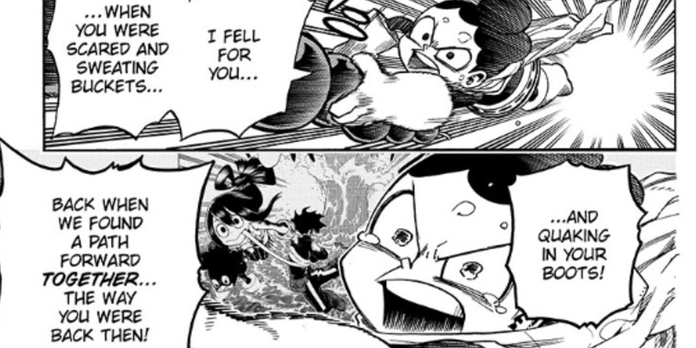 Mineta Confesses His Feelings To Deku