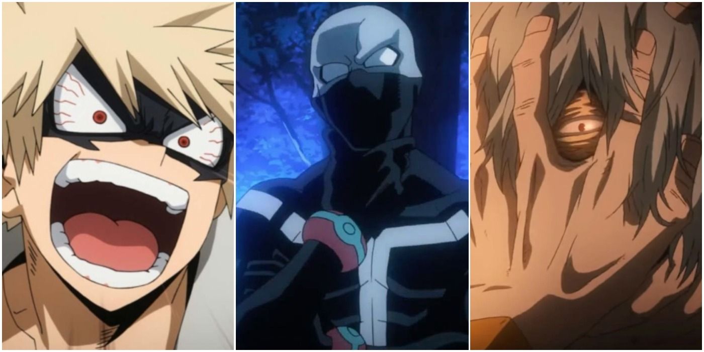 My Hero Academia Best Worst Voice Actors Bakugo Twice Shigaraki Trio Header