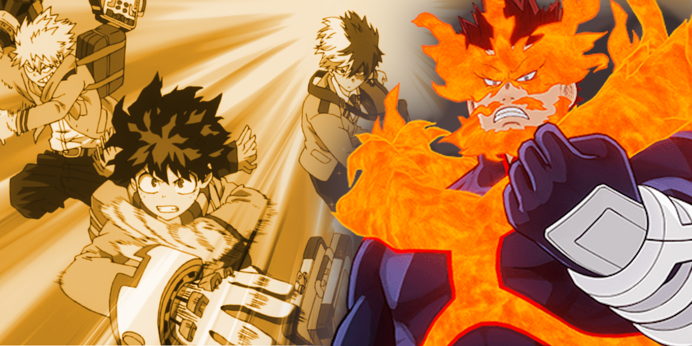 My Hero Academia Endeavor Deku Bakugo Shoto