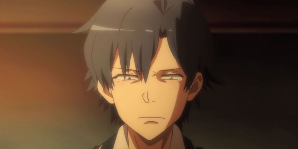 Hachiman With Tears in His Eyes in My Youth Romantic Comedy Is Wrong, As I Expected