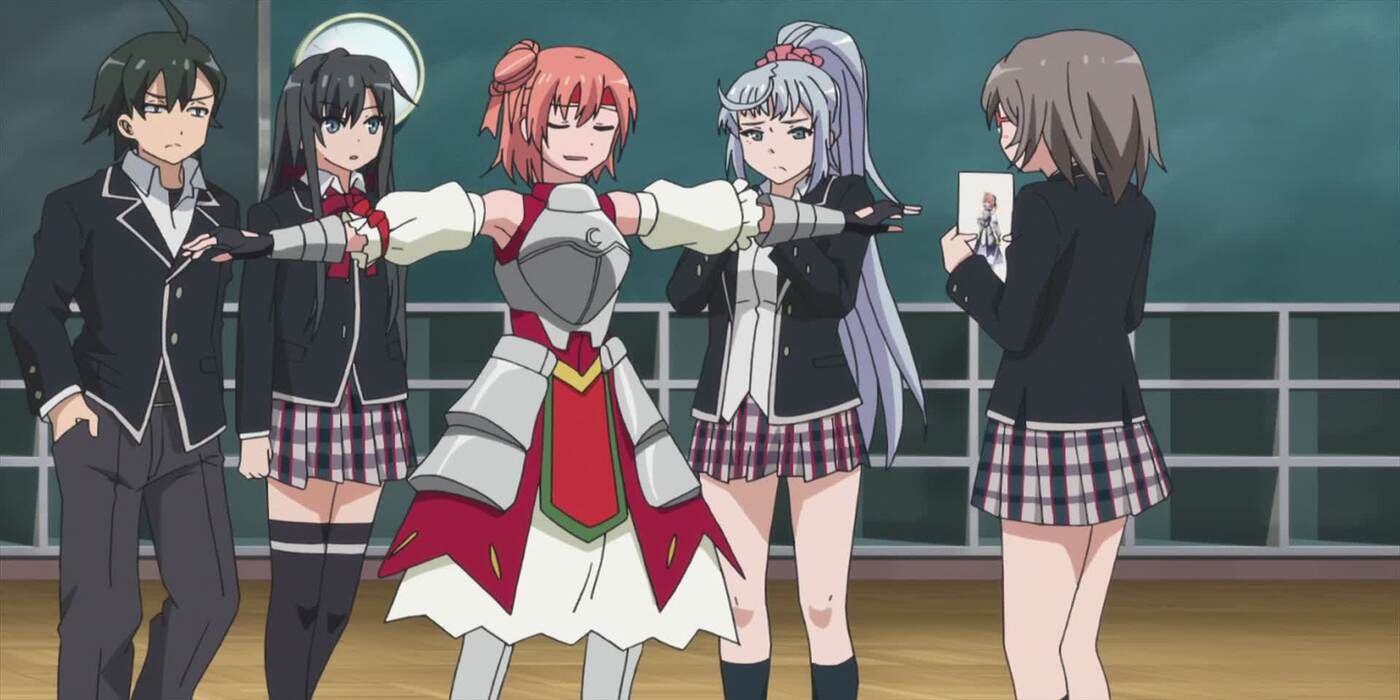 Students get ready for the cultural festival in My Teen Romantic Comedy SNAFU