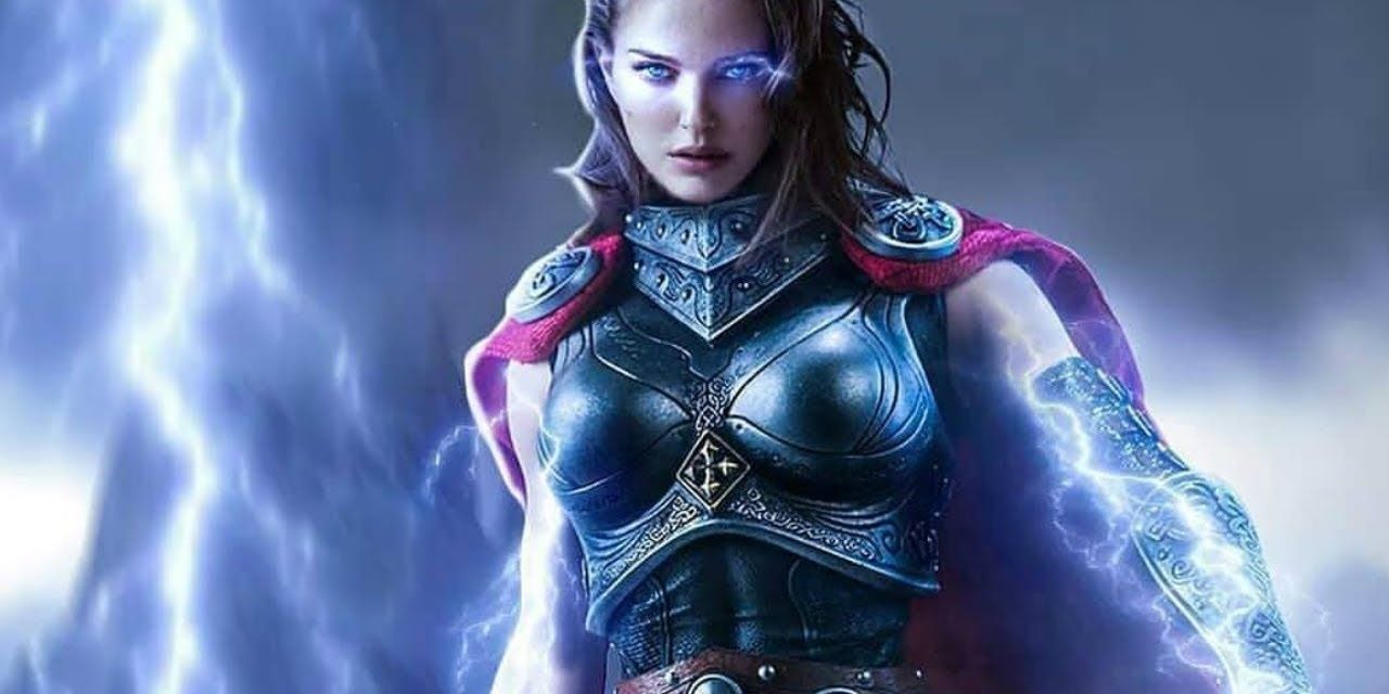 Natalie Portman's Jane Foster as the Mighty Thor