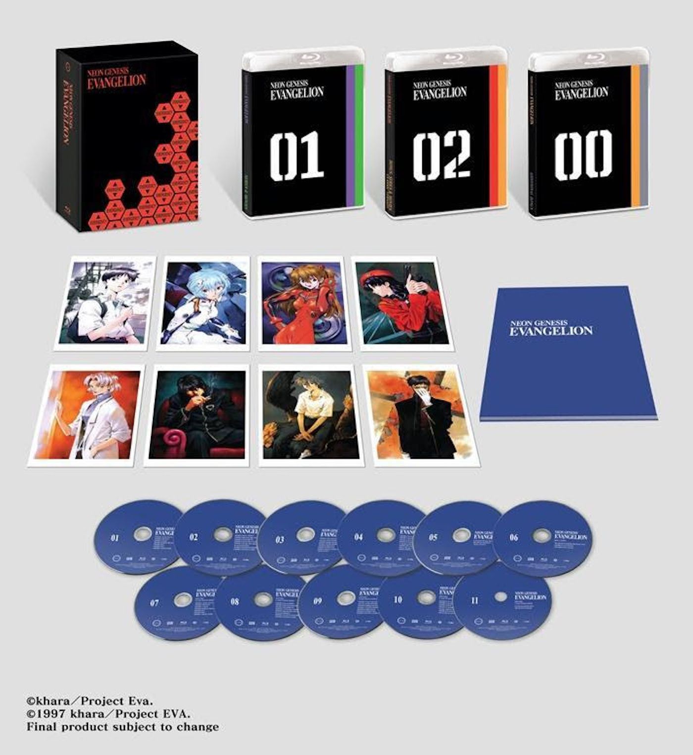 Evangelion Blu Ray Gets Standard And Collectors Edition Releases 4913