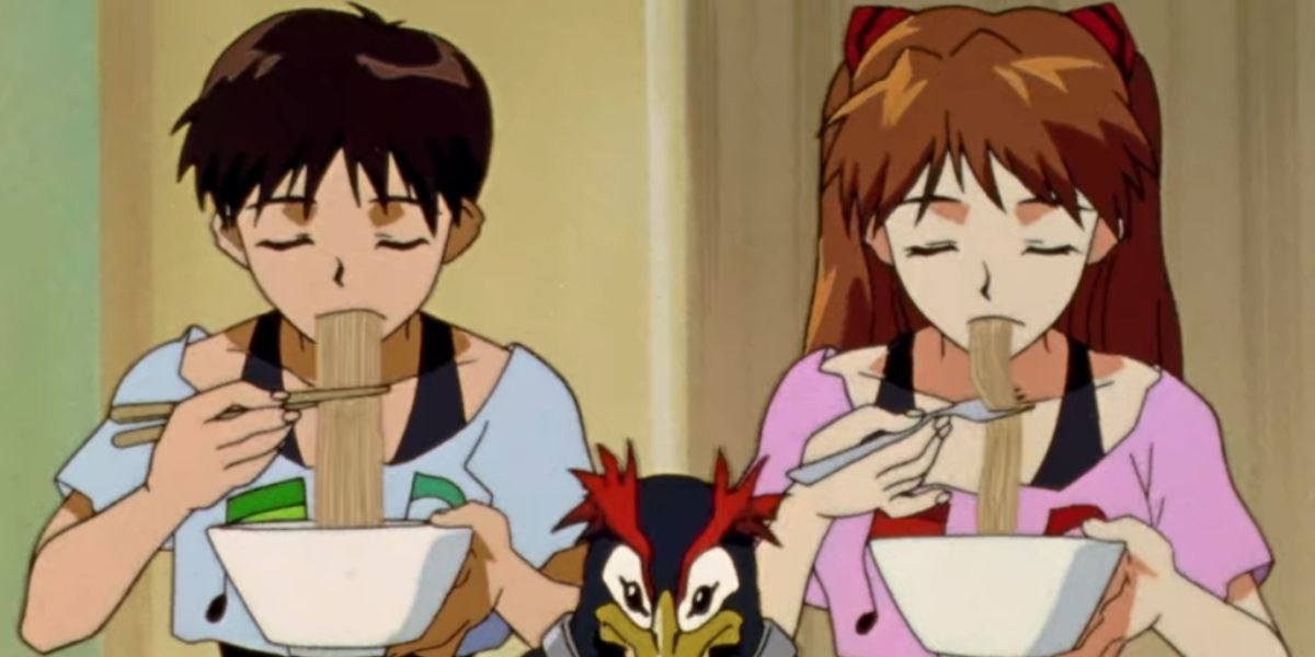 Neon Genesis Evangelion Shinji Cooking