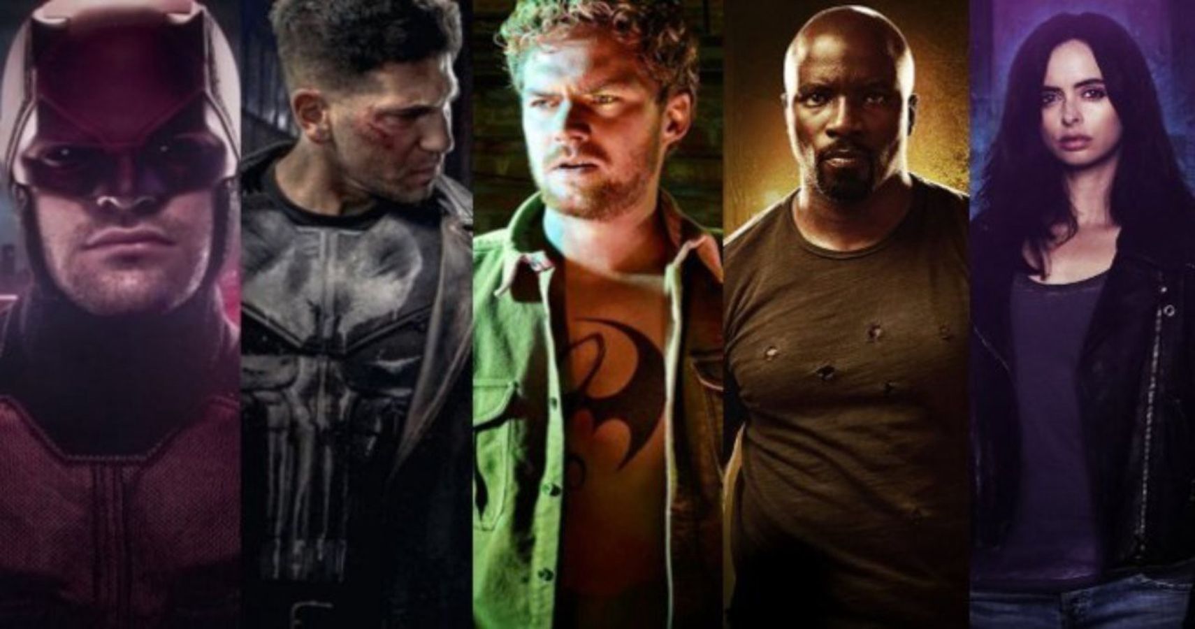 Characters from Netflix's Marvel shows