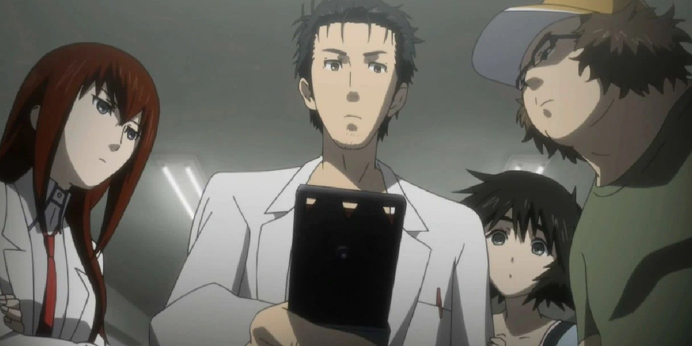 Okabe Sends A Message To The Past