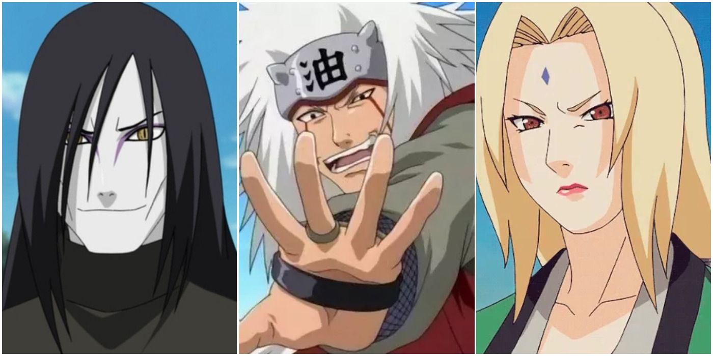 tsunade and jiraiya and orochimaru