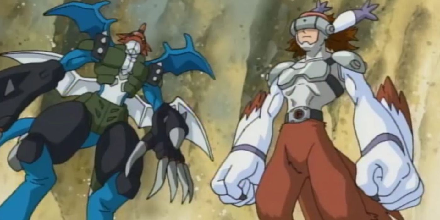 Paildramon and Silphymon Digimon