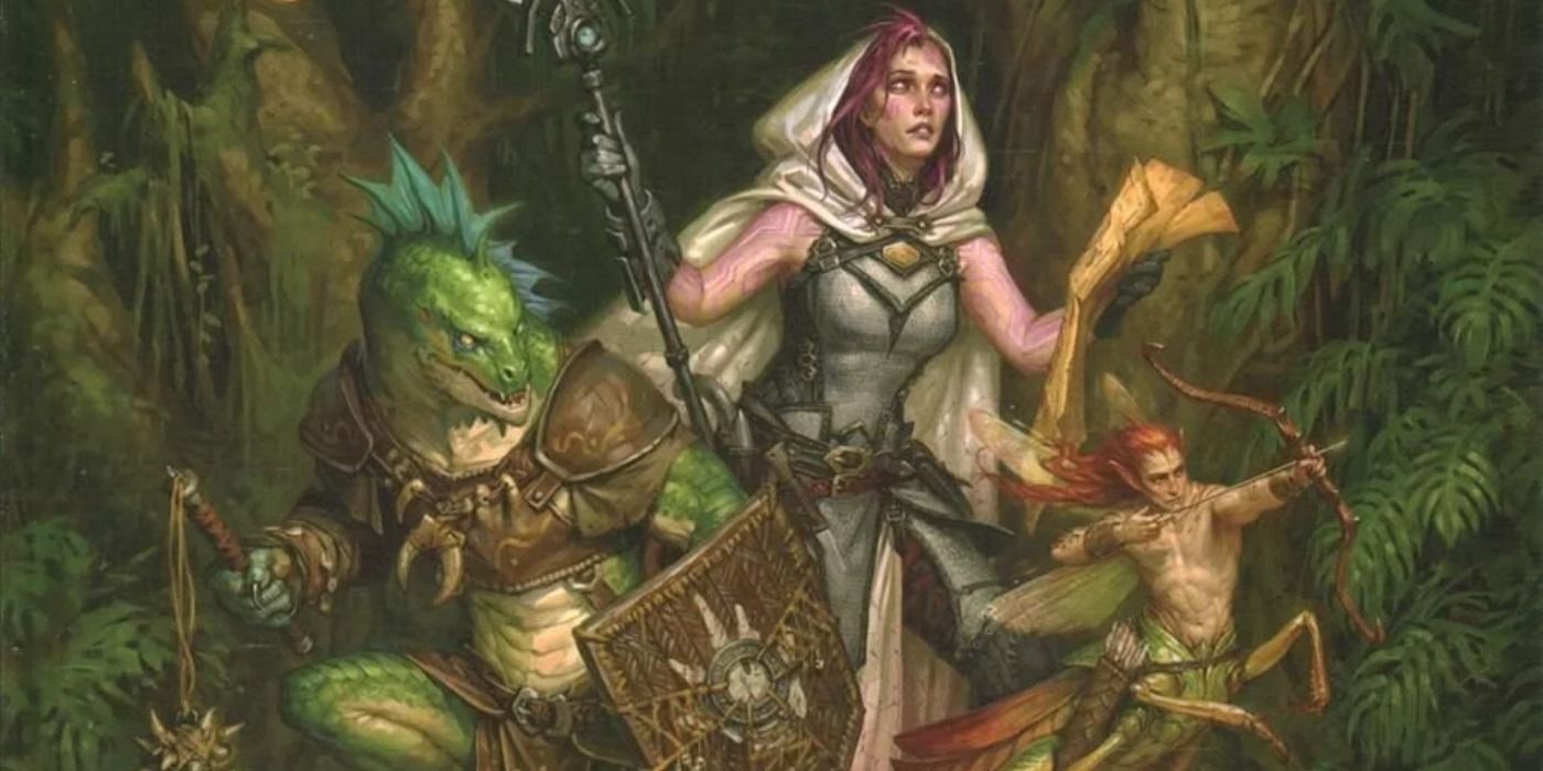 Pathfinder Ancestry Guide Cover Art