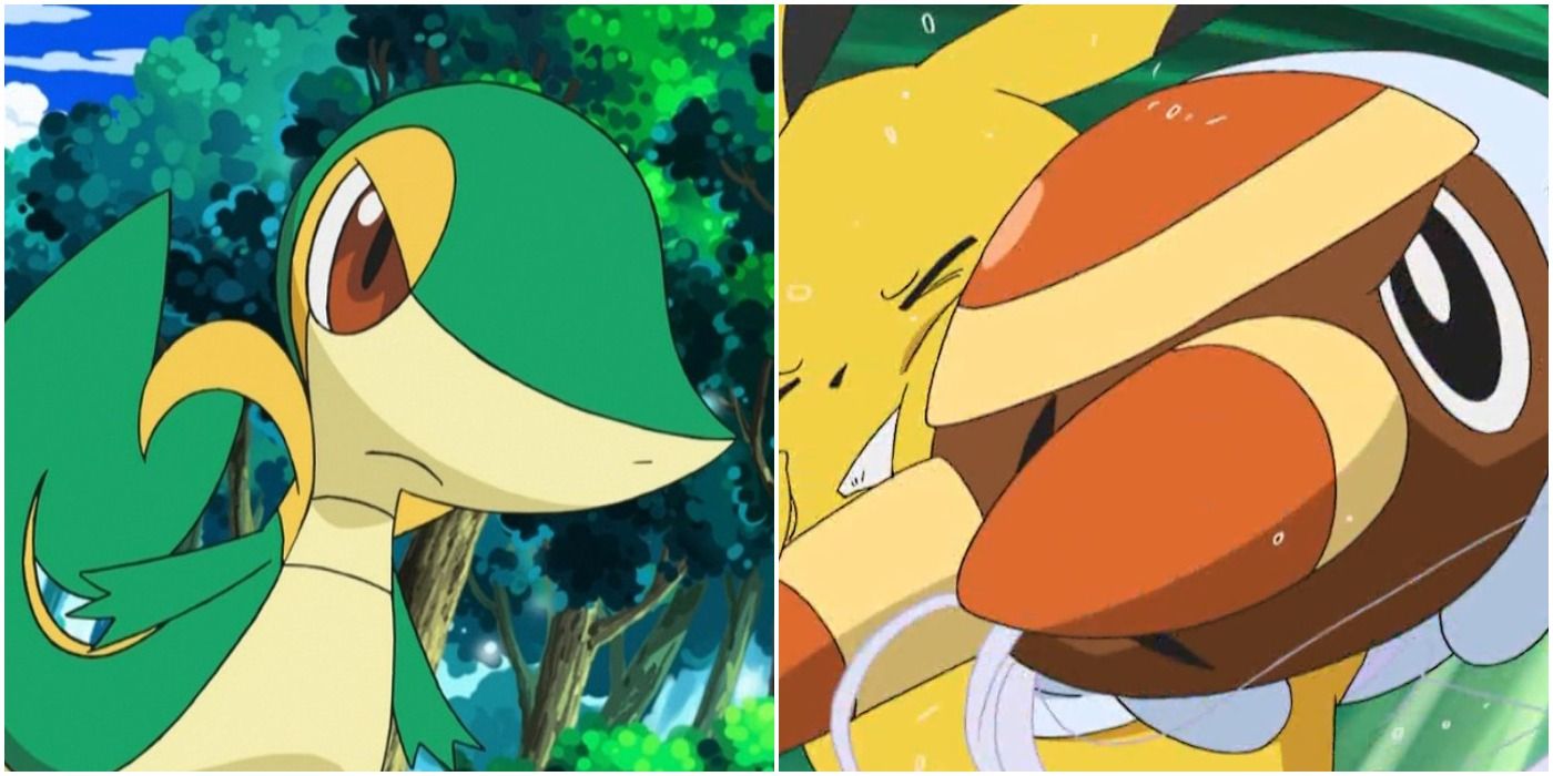 Pokemon Pikachu Worst Defeats In The Anime Snivy Grubbin
