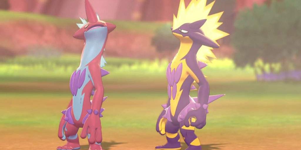 Toxtricity variants together in Pokemon Sword and Shield
