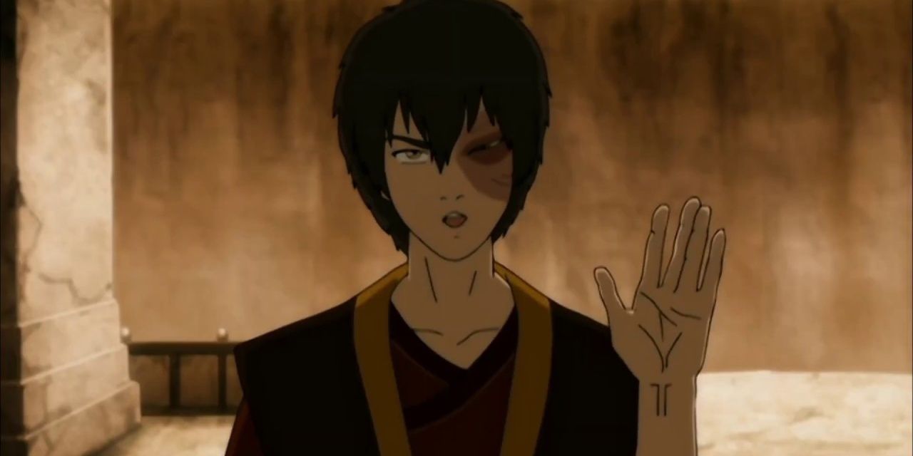 Prince Zuko from Avatar during his classic Zuko here line Cropped