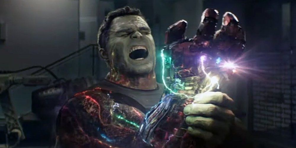 Professor Hulk Using Nano Gauntlet