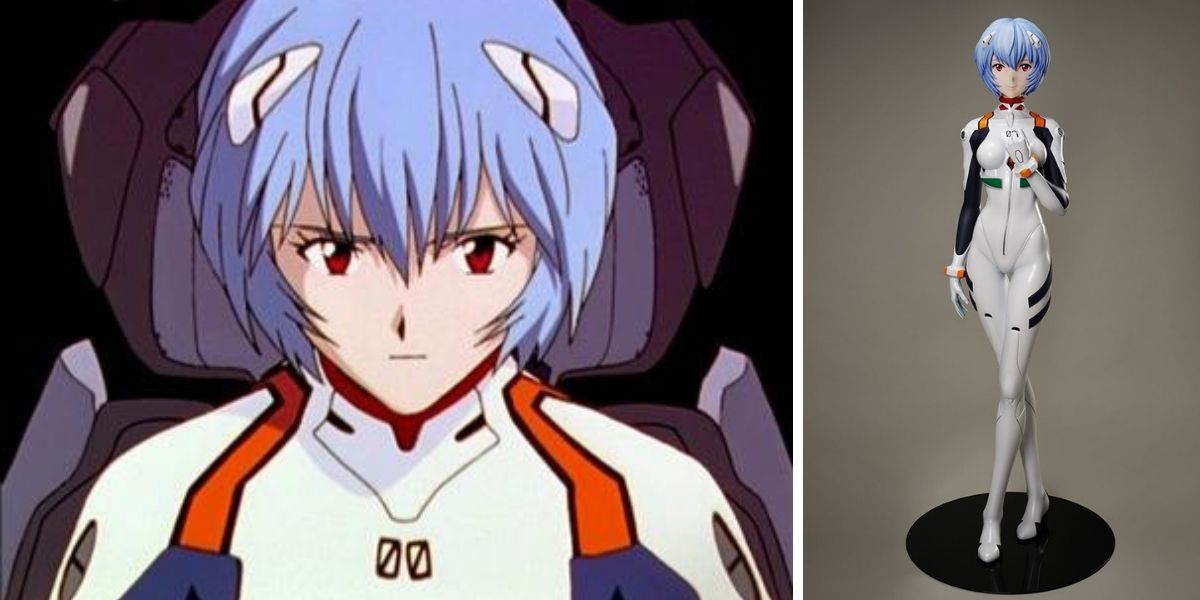 Image features Rei Ayanami from Neon Genesis Evangelion