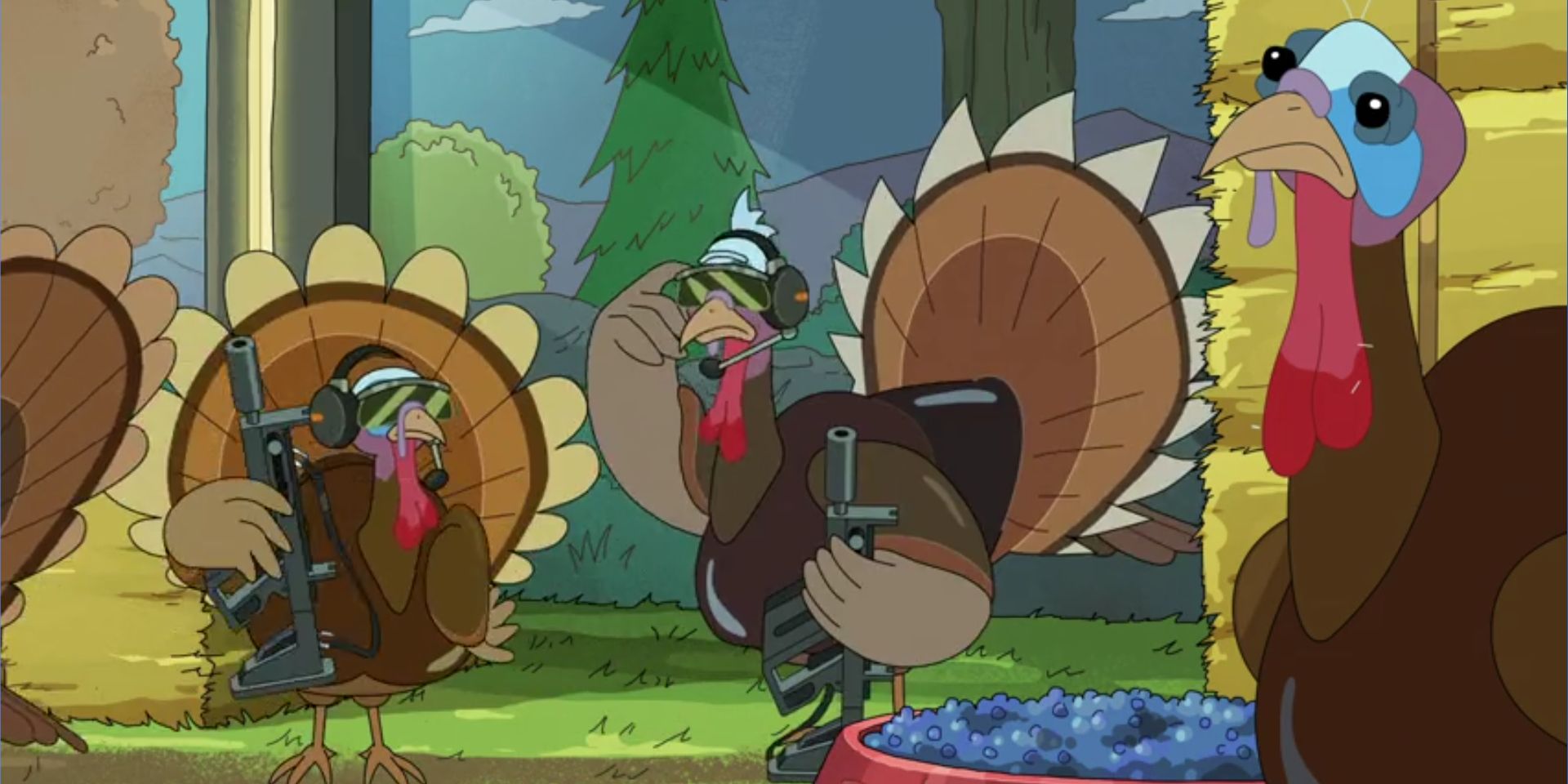 Television Rick And Morty Rick &amp; Morty's Thanksploitation Spectacular Turkeys
