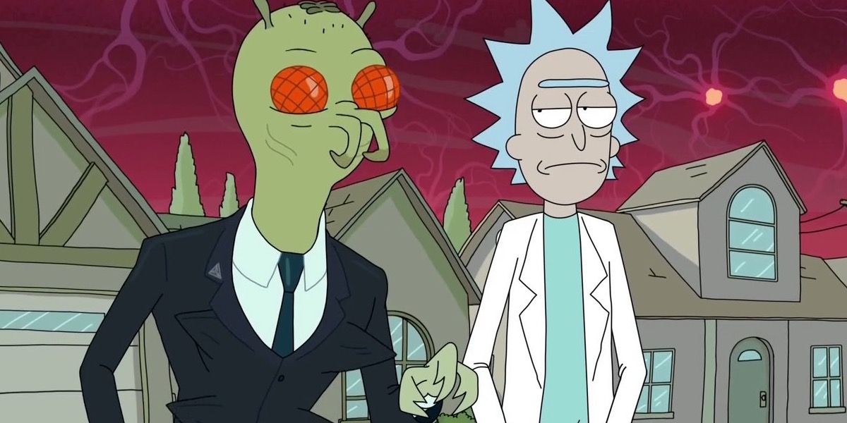 Rick and Morty — Cornvelious Daniel in Rick's memory