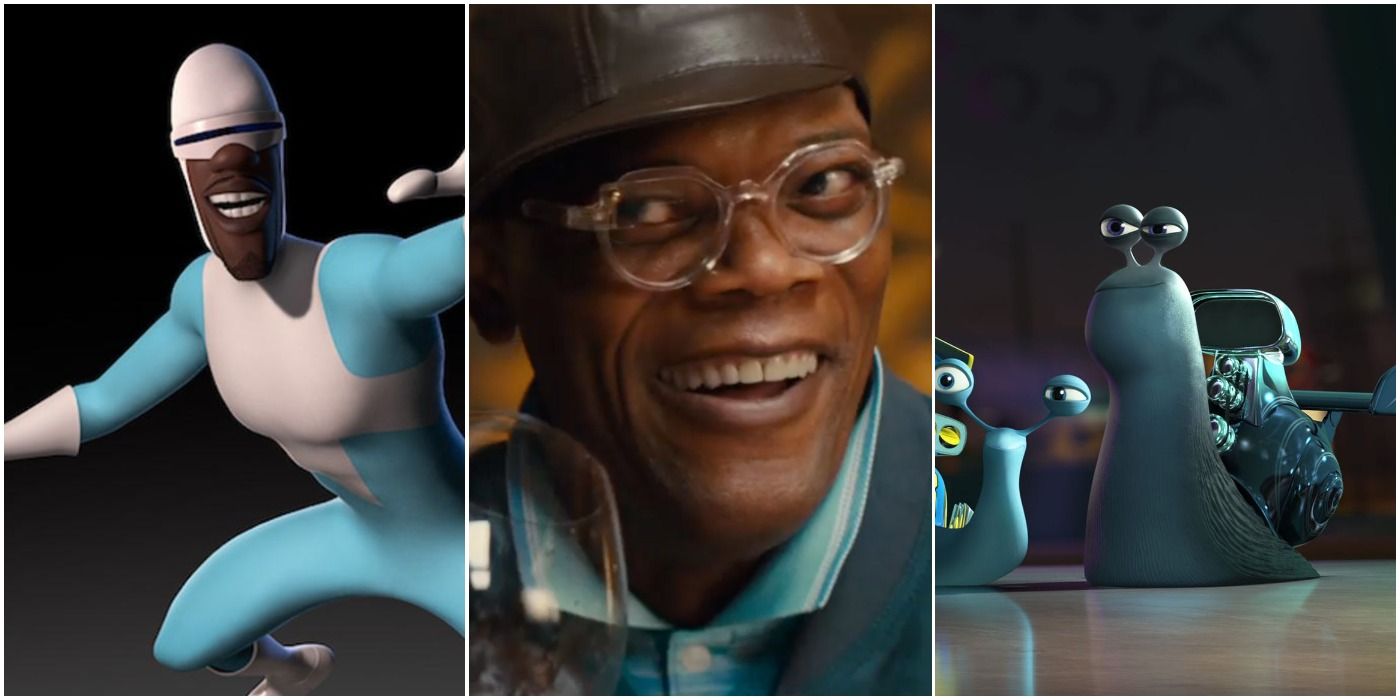 Samuel L Jackson Frozone Incredibles Whiplash Turbo