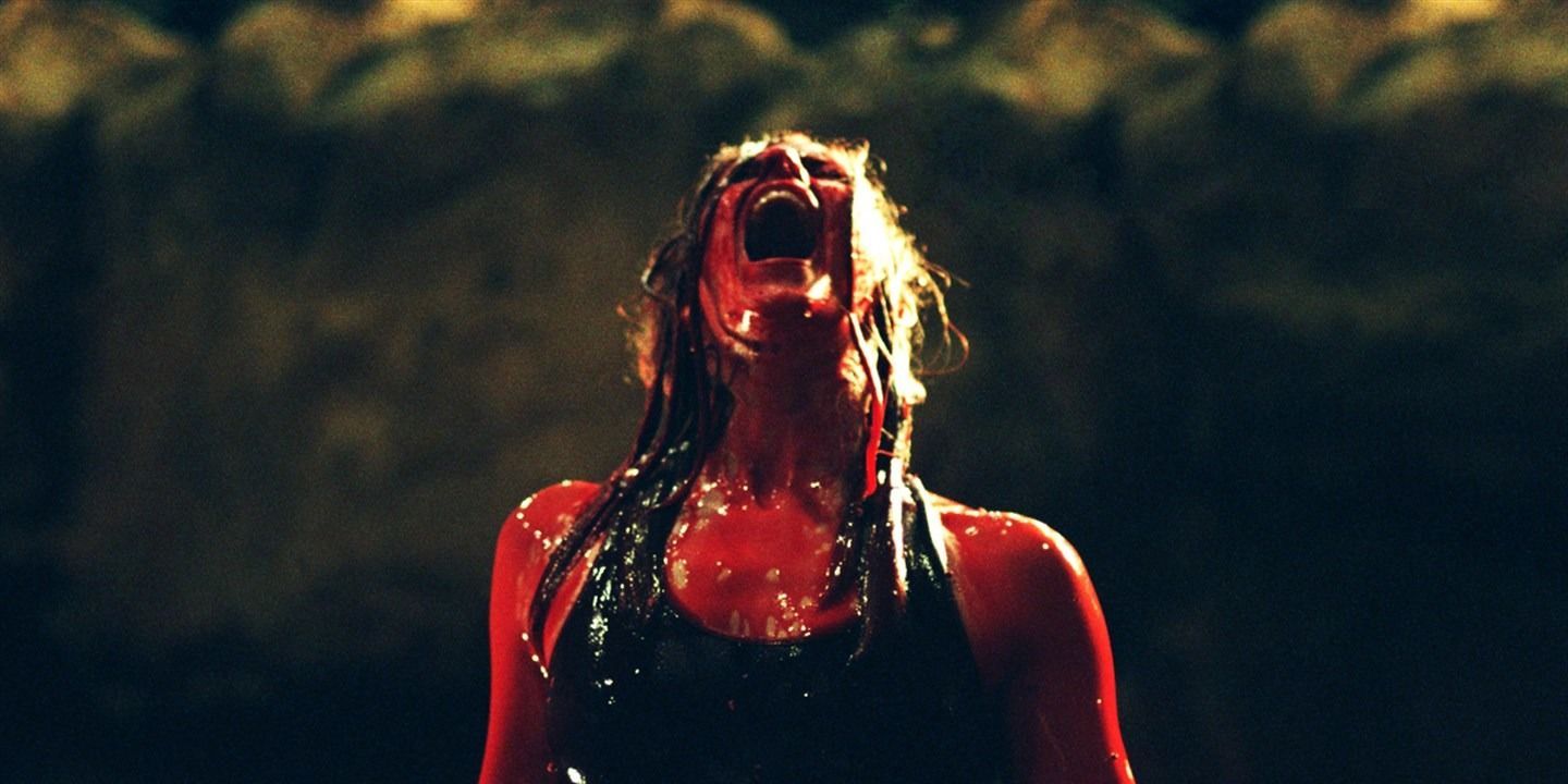 Sarah screaming in The Descent